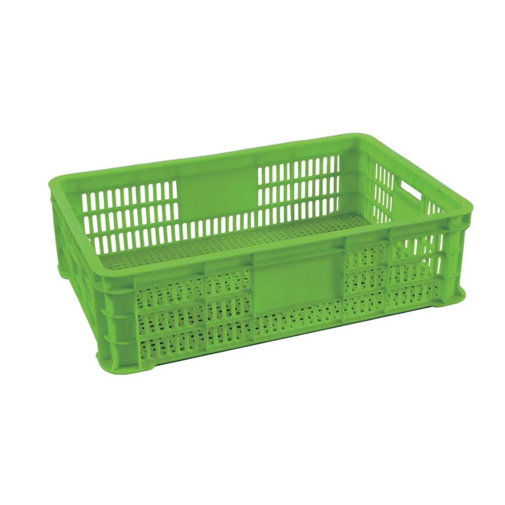 Baby chick crate (yellow, white, green)